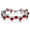 Trendy platinum diamond bracelets,womens charm bracelets jewelry